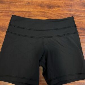 Black lululemon shorts